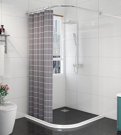78Inch Collapsible Shower Threshold Water Dam 2" High Shower Barrier Water Stopper 2" Tall Shower Water Guard To Keep Water In Shower Dry And Wet Separation Bathroom Wheelchair Accessible