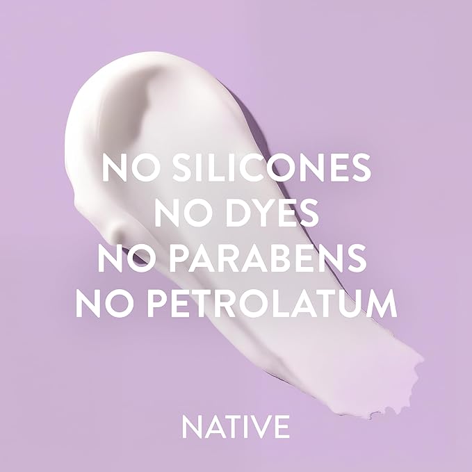 Native Body Lotion Contains Naturally Derived Plant-Based Moisturizers for Women and Men | Restores Dry Skin, Lavender & Rose, 16.5 fl oz
