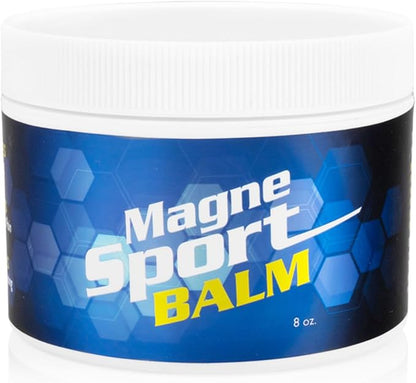 MagneSport Topical Magnesium Balm for Athletic Recovery - 8oz Jar