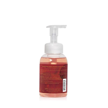 Thymes Foaming Hand Wash with Aloe & Glycerin - Foaming Hand Soap with Pump - Kitchen or Bathroom Decor - Fall Soap with Notes of Freshly-Pressed Apples, Clove & Cardamom (Simmered Cider, 10.3 fl oz)