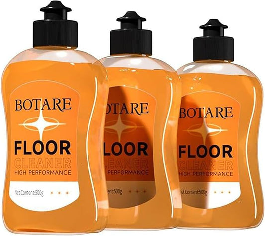 Household Hardwood Floor Cleaner, Acid Free Formula, Floor Solution for Mopping Wood Tile Laminate, Marble, Natural Stones, Porcelain Shower Bathroom, Liquid, 17.6 Fl Oz Each(3 Bottle)