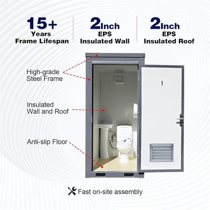 Outdoor Portable Restroom, Mobile Toilet