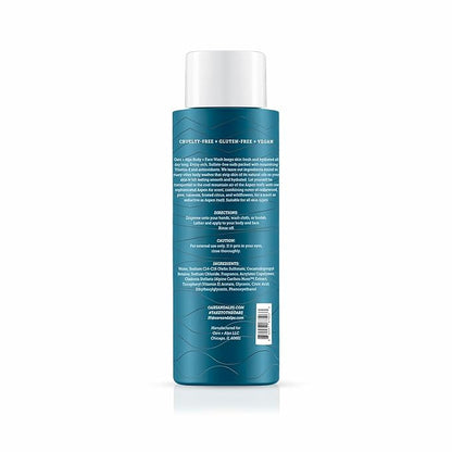 Oars + Alps Body and Face Wash for Men, Mens Body Wash & Face Cleanser with Vitamin E and Antioxidants, Moisturizing, Hydrating, Paraben & Sulfate Free Cleanser, Aspen Air, 1pk
