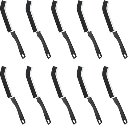 Crevice Cleaning Brush Set, Hard Bristle Grout Cleaner and Scrub Brush for Tile Sink Shower - Multi-Purpose Gap Cleaning Tools for Kitchen Bathroom Household, Fan Cleaning Brush10PCS