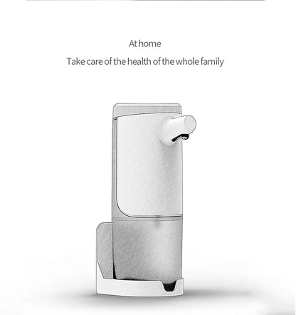 Automatic Soap Dispenser Touchless 15.2oz with Smart Sensor, USB Rechargeable, Hands Free Soap Dispenser for Bathroom & Kitchen
