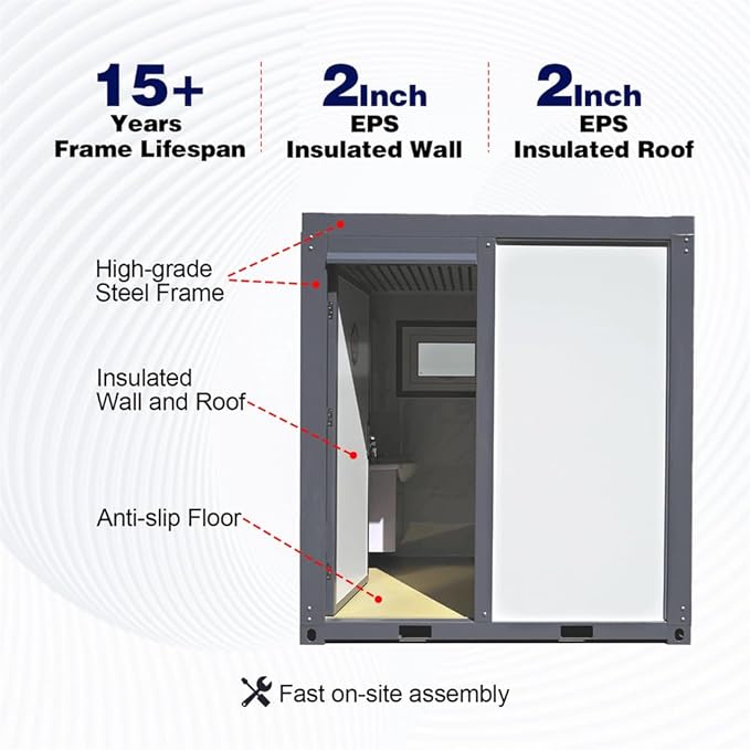 Outdoor Portable Restroom, Mobile Toilet