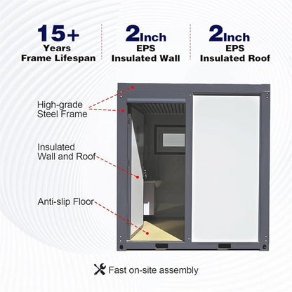 Outdoor Portable Restroom, Mobile Toilet