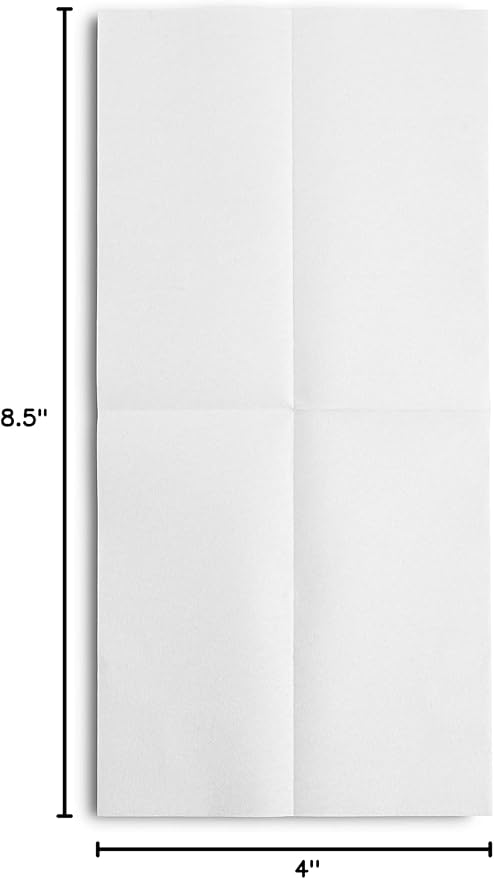 300-pack Servietto Disposable Linen-Feel Guest Towels [8" x 17" ] - Cloth-Like Hand Bathroom Napkins, Made In USA - Soft and Absorbent Paper Napkin for Kitchen, Bathroom, Party, Wedding, Or Event