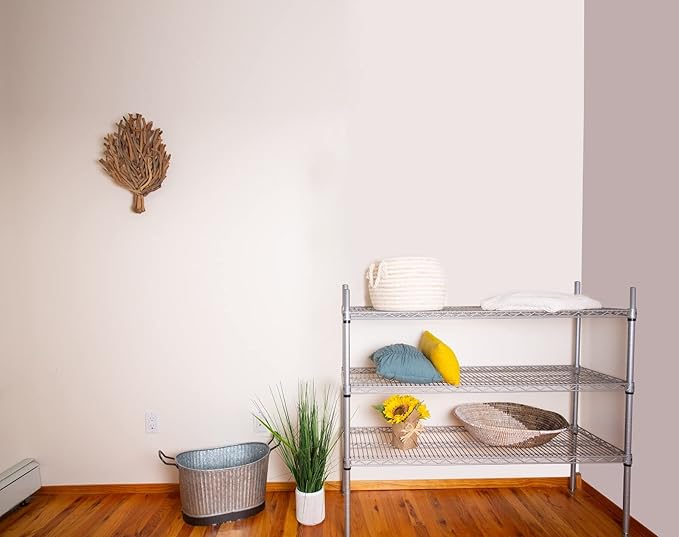 Omega 12" Deep x 30" Wide x 86" High 3 Tier Gray Starter Shelving Unit