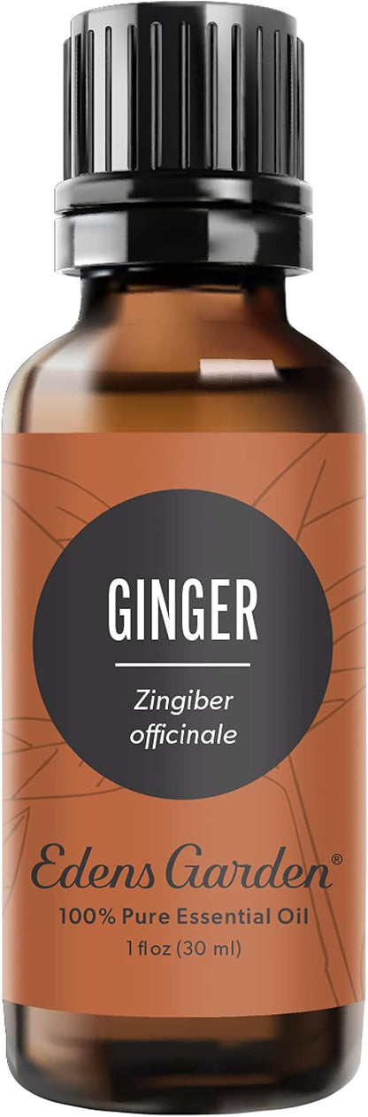 Edens Garden Ginger Essential Oil- 100% Pure Premium Grade, Undiluted, Natural, Therapeutic, Aromatherapy, The Best for Diffuser, Skin, Candle, Kid Safe 30 ml (1 fl oz)