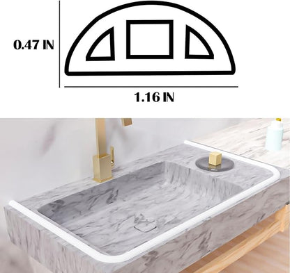 67" Shower Threshold Water Dam, Self-Adhesive Shower Barrier and Kitchen Water Stopper sealing Retention System Rubber Shower Guard Dam for Dry And Wet Separation Caulk Seal Strip Edge Trim