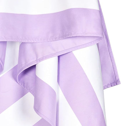 Dock & Bay Beach Towel - Quick Dry, Sand Free - Compact, Lightweight - 100% Recycled - Includes Bag - Set of 4 - Pretty in Pink, Extra Large (200x90cm, 78x35)