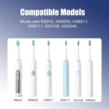 Charger Base Compatible with Philips Sonicare 4100 5100 5300 6100 6500 HX6100 Toothbrush Charger for HX3000 HX6000 HX8000 HX9000 Series Sonicare Electric Toothbrush Charging Dock Station