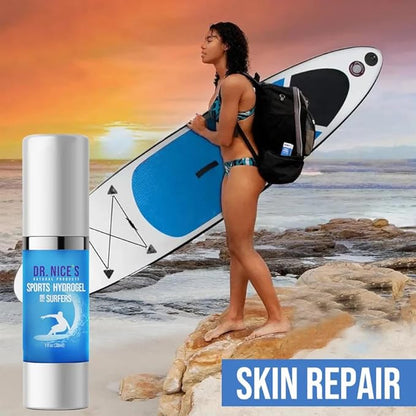 Dr. Nice's Sports Hydrogel - for Surfers | for Protective Barrier for Skin Chafe, Reef Rash & Scrapes | Gel Provides Cooling Sensation and Calms Skin Irritation