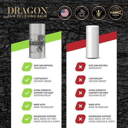Dragon Balm 3.4oz Roll-Up Super Silver Strength