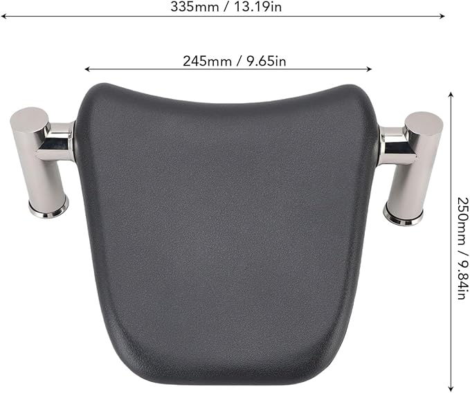 Bath Pillows Bathtub Pillow with Bracket, Ergonomic Design for Head and Neck Support, Luxury Bath Tub Accessories for Spa Relaxation at Home