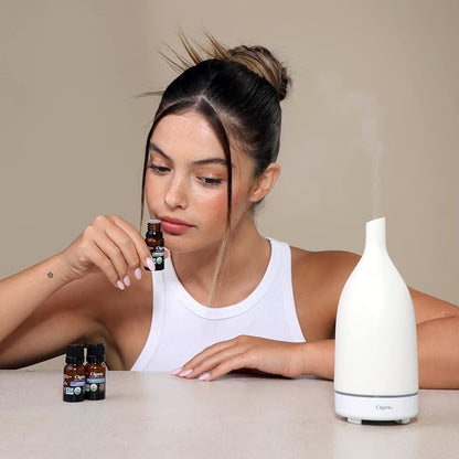 Cliganic Organic Cardamom Essential Oil - 100% Pure Natural for Aromatherapy Diffuser | Non-GMO Verified