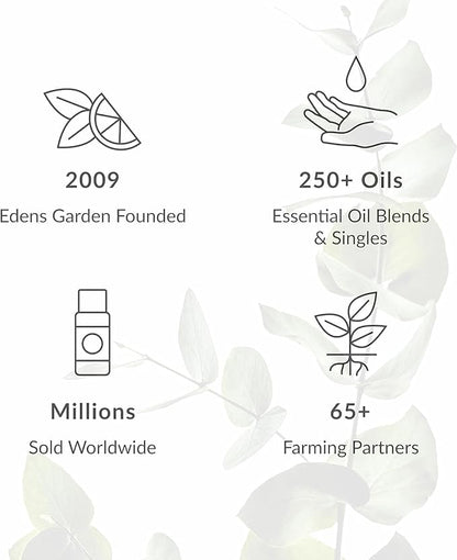 Edens Garden Camphor- White Essential Oil- 100% Pure Premium Grade, Undiluted, Natural, Therapeutic, Aromatherapy, The Best for Diffuser, Hair, Laundry, Humidifiers 30 ml (1 fl oz)
