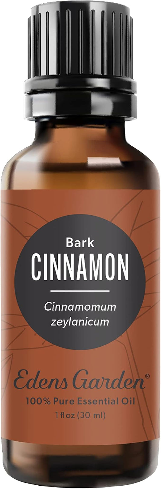 Edens Garden Cinnamon- Bark Essential Oil- 100% Pure Premium Grade, Undiluted, Natural, Therapeutic, Aromatherapy, The Best for Diffuser, Candle, Laundry, Humidifiers 30 ml (1 fl oz)