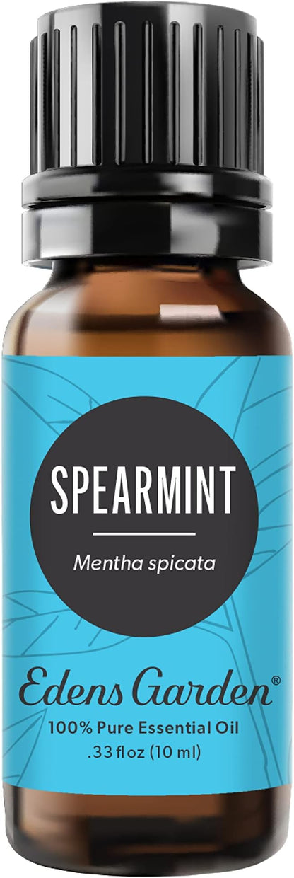 Edens Garden Spearmint Essential Oil- 100% Pure Premium Grade, Undiluted, Natural, Therapeutic, Aromatherapy, The Best for Diffuser, Candle, Laundry, Kid Safe 10 ml (.33 fl oz)