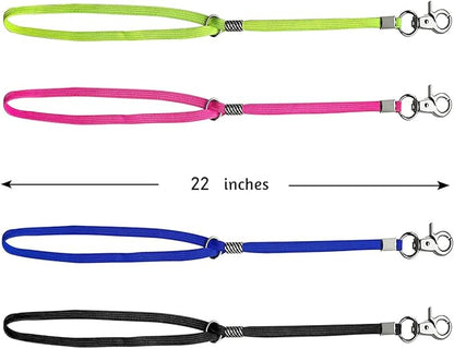 Pet Dog Grooming Loop Pet Bathing Tether Straps Heavy Duty Nylon Restraint Noose for Pet Bathing - 4 Pack 22 Inches