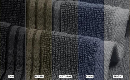 Utopia Towels Luxury Hand Towels Set, (16 x 28 inches) 100% Ring Spun Cotton, Lightweight and Highly Absorbent Towels for Bathroom, Travel, Camp, Hotel, and Spa (Grey) (60 Pack)