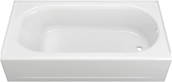 American Standard 2391202.020 Princeton 60 in. x 30 in. Americast Apron-Front Bathtub with Right Hand Drain, White