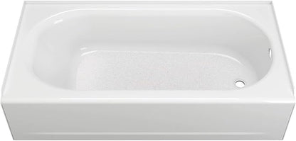 American Standard 2391202.020 Princeton 60 in. x 30 in. Americast Apron-Front Bathtub with Right Hand Drain, White