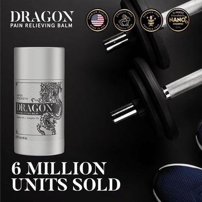 Dragon Balm 3.4oz Roll-Up Super Silver Strength