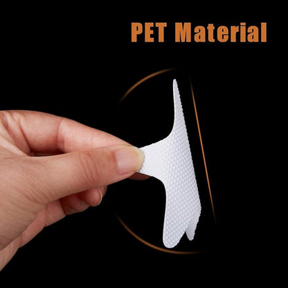 Anti Slip Shower Stickers 24 PCS Safety Bathtub Strips Adhesive Decals with Premium Scraper(White Star)