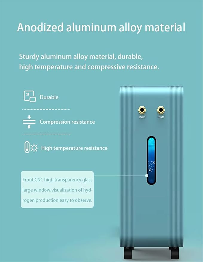 Hydrogen Bath Machine, 3500ml/min Hydrogen Water Spa Generator, 99.99% High Purity H2 Bubble Bath Machine, Up to 2500PPB, for Relieve Fatigue & Enhance Sleep