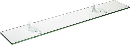 Spancraft Glass M-12x18-White Monarch Glass Shelf, White, 12" x 18"