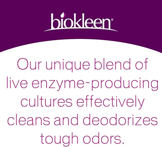Biokleen Bac-Out Bathroom Cleaner, Eco-Friendly, Non-Toxic, Plant-Based, No Artificial Fragrance, Colors or Preservatives, 32 Ounces (Pack of 6)