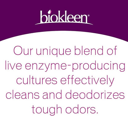 Biokleen Bac-Out Bathroom Cleaner, Eco-Friendly, Non-Toxic, Plant-Based, No Artificial Fragrance, Colors or Preservatives, 32 Ounces (Pack of 6)