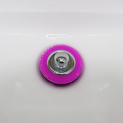 Bathtub Drain Stopper,Silicone Bathtub Stopper, Tub Stopper, Washbasin Drain Plug,Drain Plug (Pink，Patented Product)