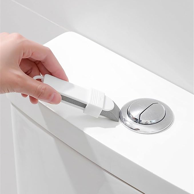 Easy Limescale Eraser Bathroom Glass Rust Remover Kitchen Scale Brush for Pan Household Accessories Dirt Remover Scrub Brush None Rubber Faucet Descaling Household