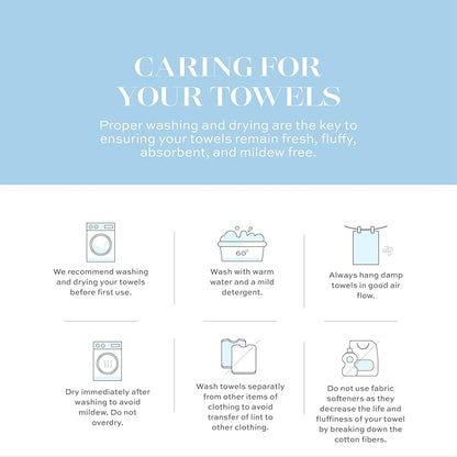 White Classic Luxury Soft Beige Bath Sheet Towels - 650 GSM Cotton Luxury Bath Towels Extra Large 35x70 | Highly Absorbent and Quick Dry | Hotel Collection Extra Large Bath Towels Oversized, 2 Pack