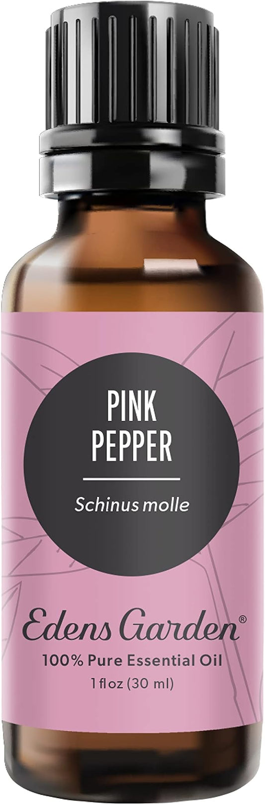 Edens Garden Pink Pepper Essential Oil- 100% Pure Premium Grade, Undiluted, Natural, Therapeutic, Aromatherapy, The Best for Diffuser, Candle, Laundry, Humidifiers 30 ml (1 fl oz)