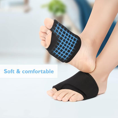 Forefoot Toe Ice Pack, Helthrelife Ball of Foot Pain Relief Cold&Heat Therapy Gel Foot Ice Pack for Swelling, Plantar Fasciitis, Blisters, Bunions, Hallux Valgus, Sport Injuries, Flat feet