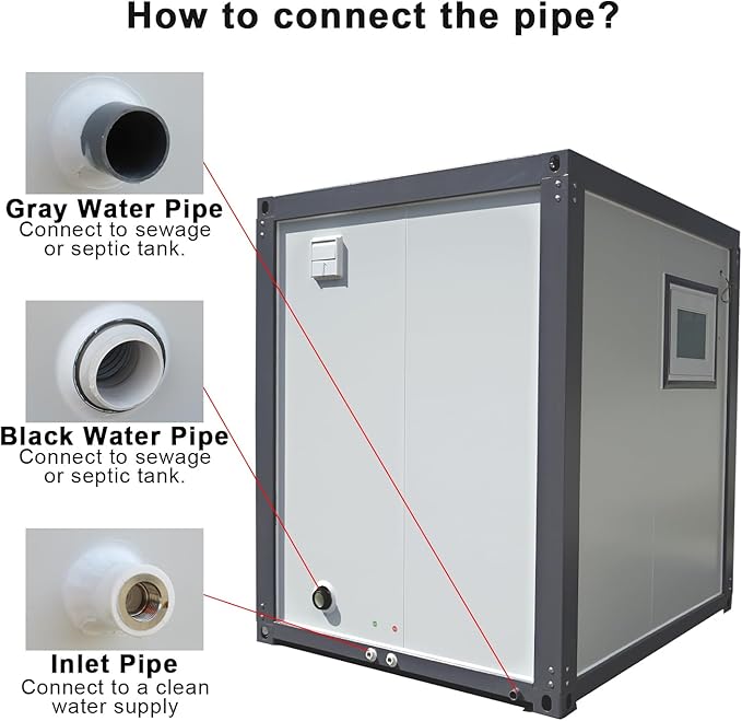 Outdoor Portable Restroom, Mobile Toilet