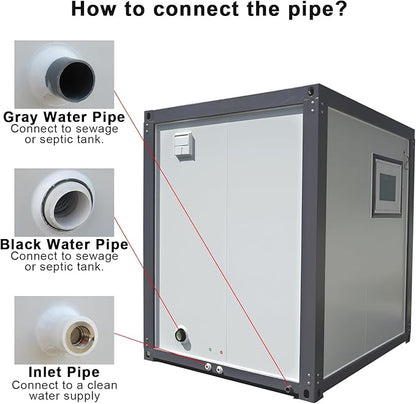 Outdoor Portable Restroom, Mobile Toilet