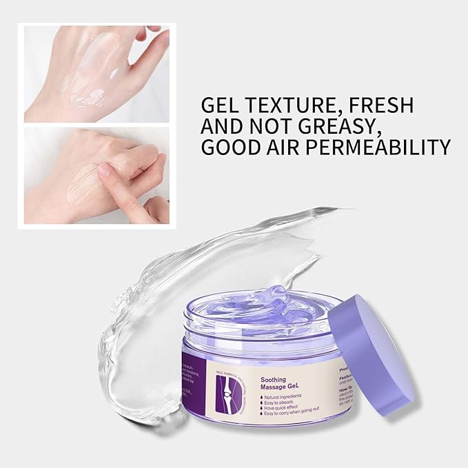 Soothing Cooling Cream,Soothing Relief Massage Gel (200g)