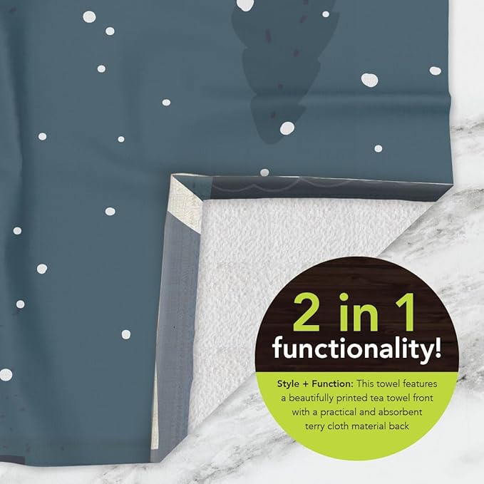 Briarwood Lane Snow Day Cotton Hand Towel