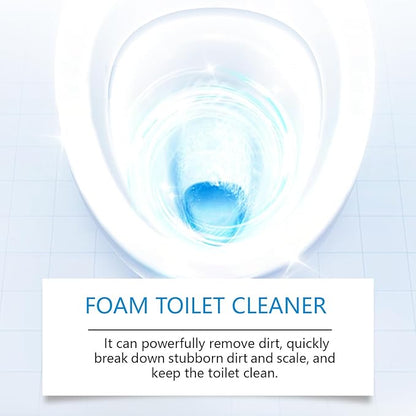 Foam Toilet Cleaner, 2025 New Powerful Toilet Bowl Cleaner, Advanced Bathroom Cleaner for Home, Powerful Instant Bowl Cleaners for Toilets Squatting Pans（2PCS）