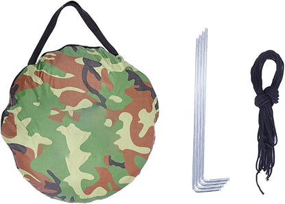Pop Up Privacy Shower Tent,Portable Outdoor Bathroom Toilet Changing Dressing Room,Instant Rain Shelter for Camping & Beach,Lightweight & Sturdy, Easy Set Up, Foldable, with Carry Bag (Camouflage)