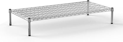 24" Deep x 48" Wide x 8" Height Wire Shelving Kit | 1-Tier | NSF Commercial Storage Rack Unit