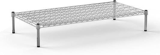 24" Deep x 48" Wide x 8" Height Wire Shelving Kit | 1-Tier | NSF Commercial Storage Rack Unit