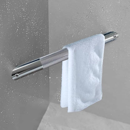 Shower Foot Rest for Shaving Legs Shower Foot Stool- Wall Mounted Bathtub Foot Rest Stainless Steel Foot Rset Bar (Polished Chrome)
