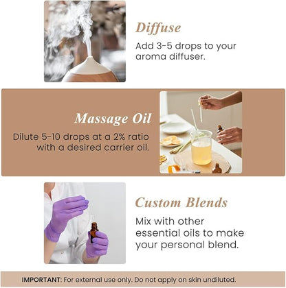 Handcraft Blends Cedarwood Essential Oil – Huge 4 Fl Oz – 100% Pure and Natural – Premium Grade Essential Oil for Diffuser and Aromatherapy, Skin, Massage, Candle and Soap Making Fragrance