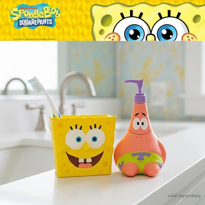 Spongebob Squarepants Patrick Star Soap/Lotion/Hand Sanitizer Resin Pump Dispenser, 13 Ounces, (Officially Licensed Product) by Franco Collectibles